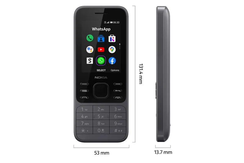 گوشی موبایل نوکیا های کپی مدل Nokia 6300 4G دو سیم کارت gallery2
